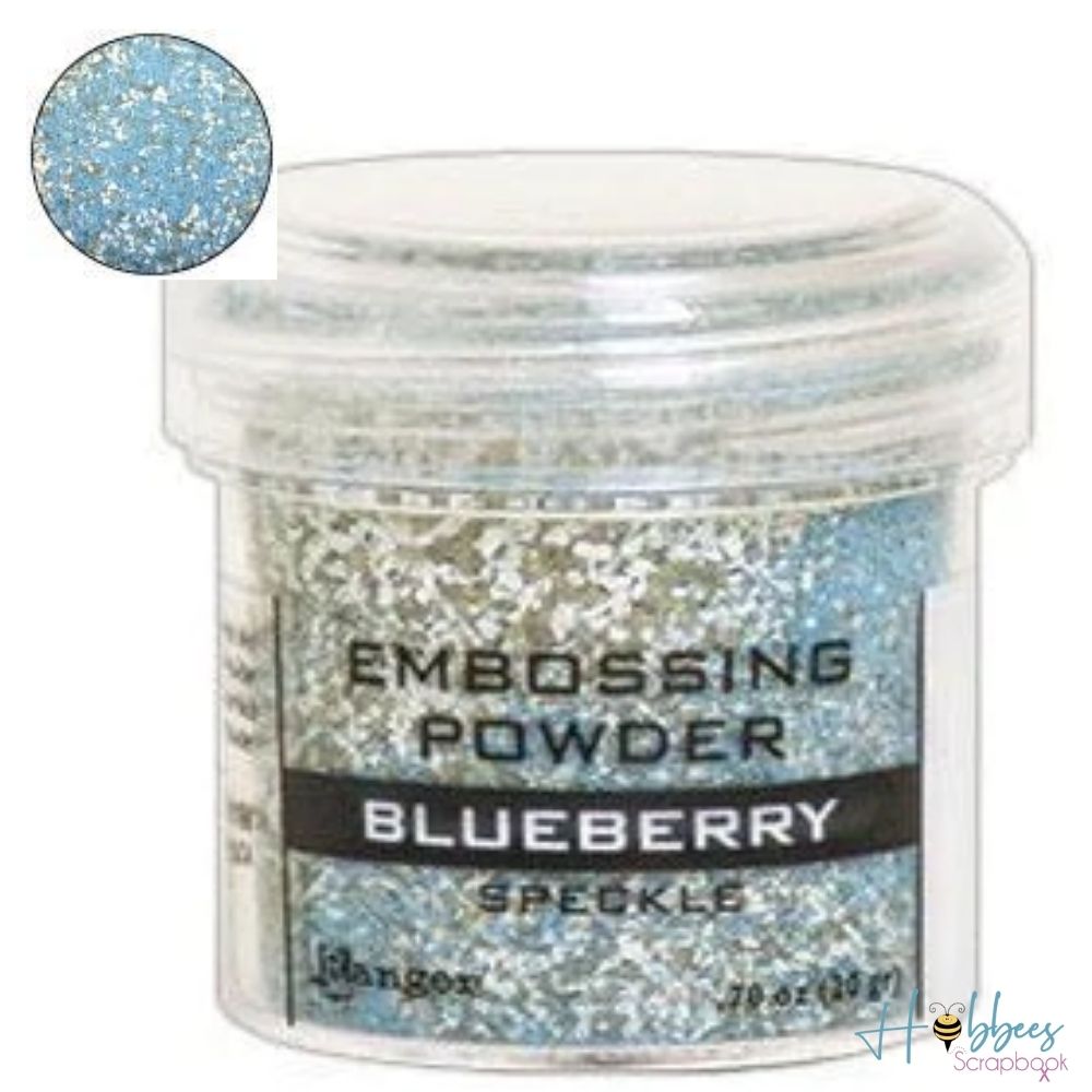 Blueberry Embossing Powder / Polvo de Embossing Azul Claro
