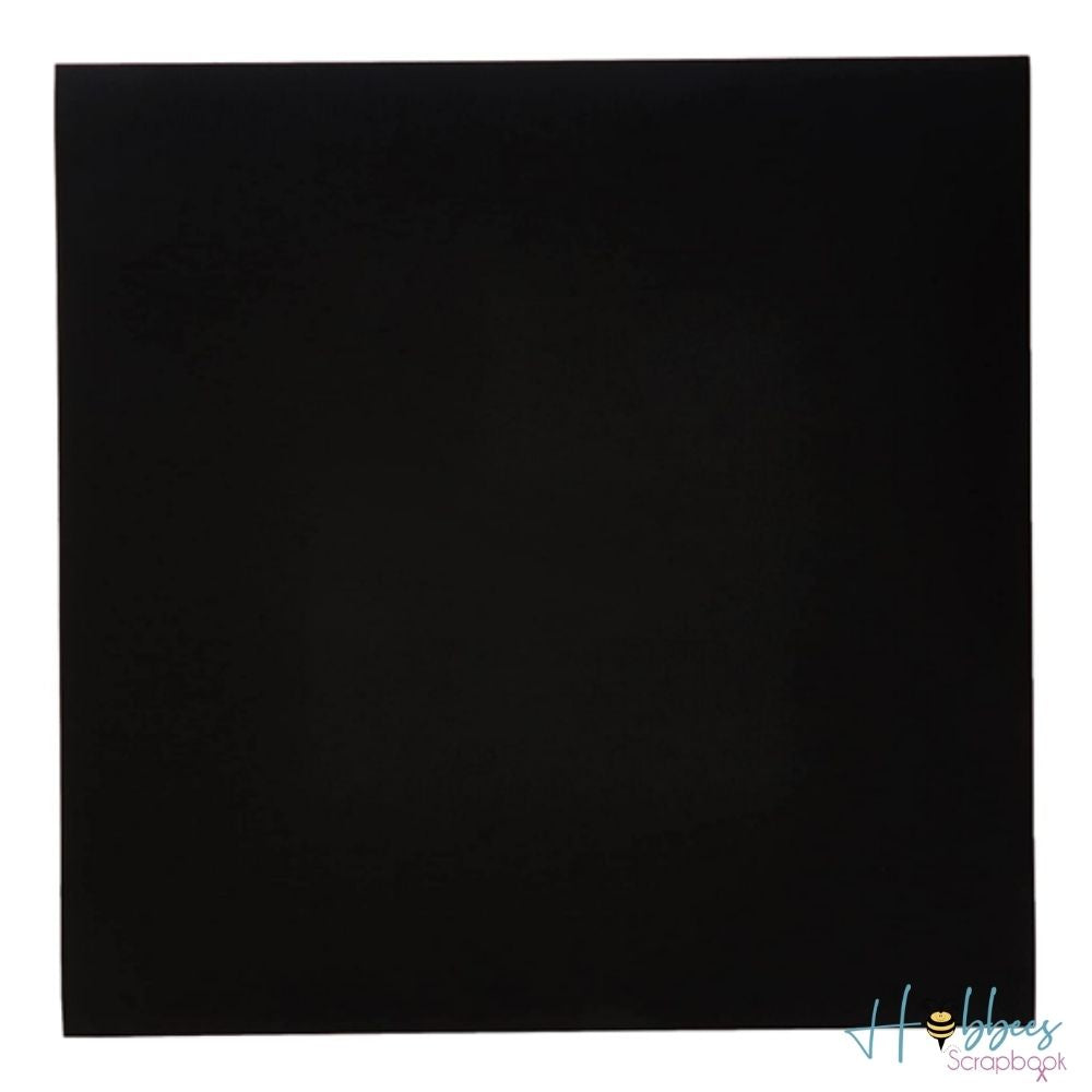 Black Cardstock Pack 12"  / Paquete de Cartulina Negra Papel American Crafts
