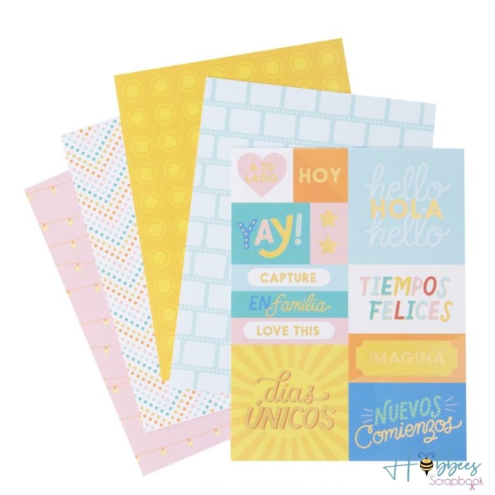 Especial Single-Sided Paper Pad 6 x 8" / Block de Papel Especial Papel American Crafts