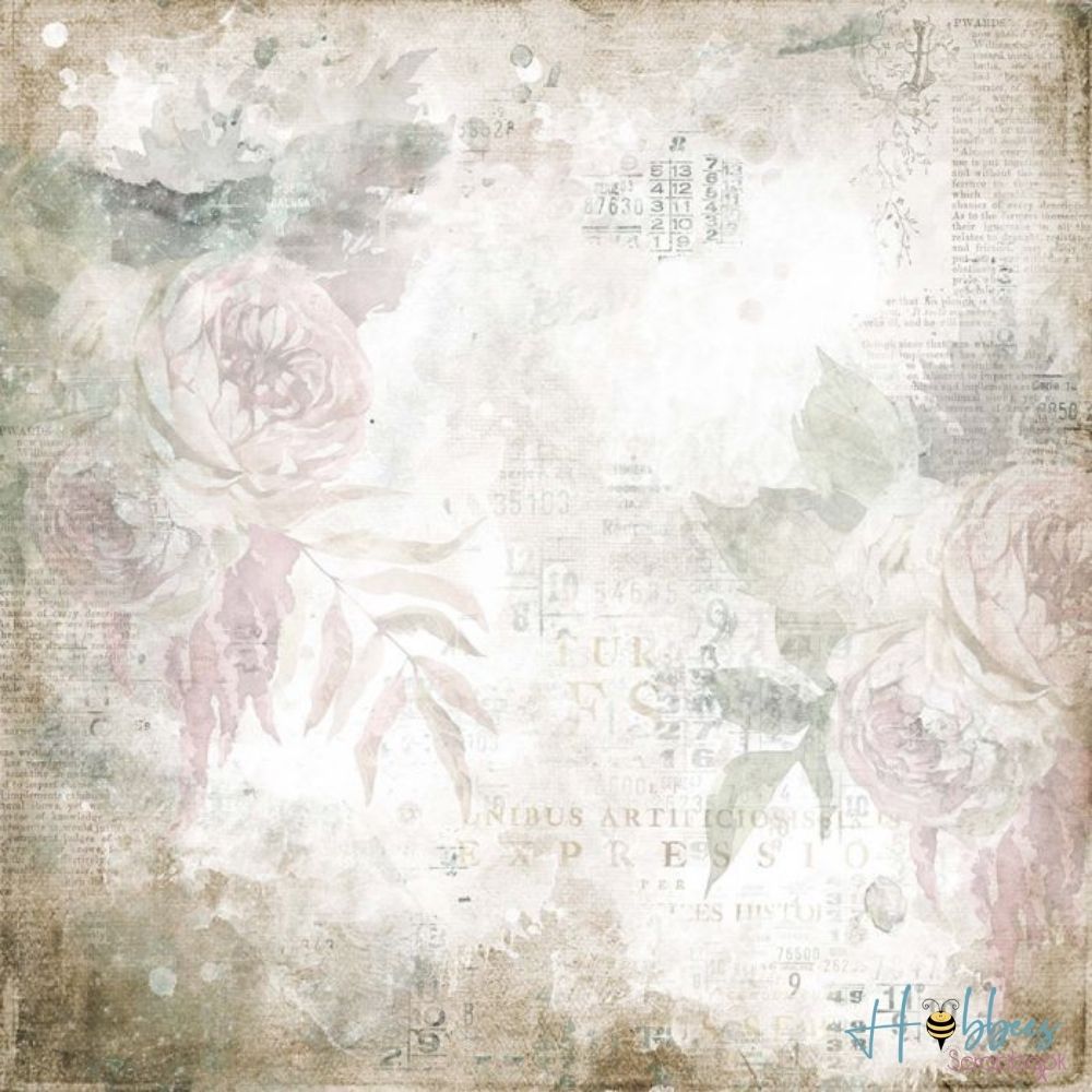Double-Sided Paper Pad Belle Countryside / Bloc de Papel 12 pulg  Crafter&