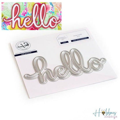 Die Mega Hello / Suaje de Hola Descontinuado Pinkfresh Studio