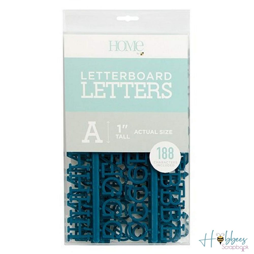 Navy 1" Letters / Letras Azúl Marino Para Tablero Descontinuado DCWV