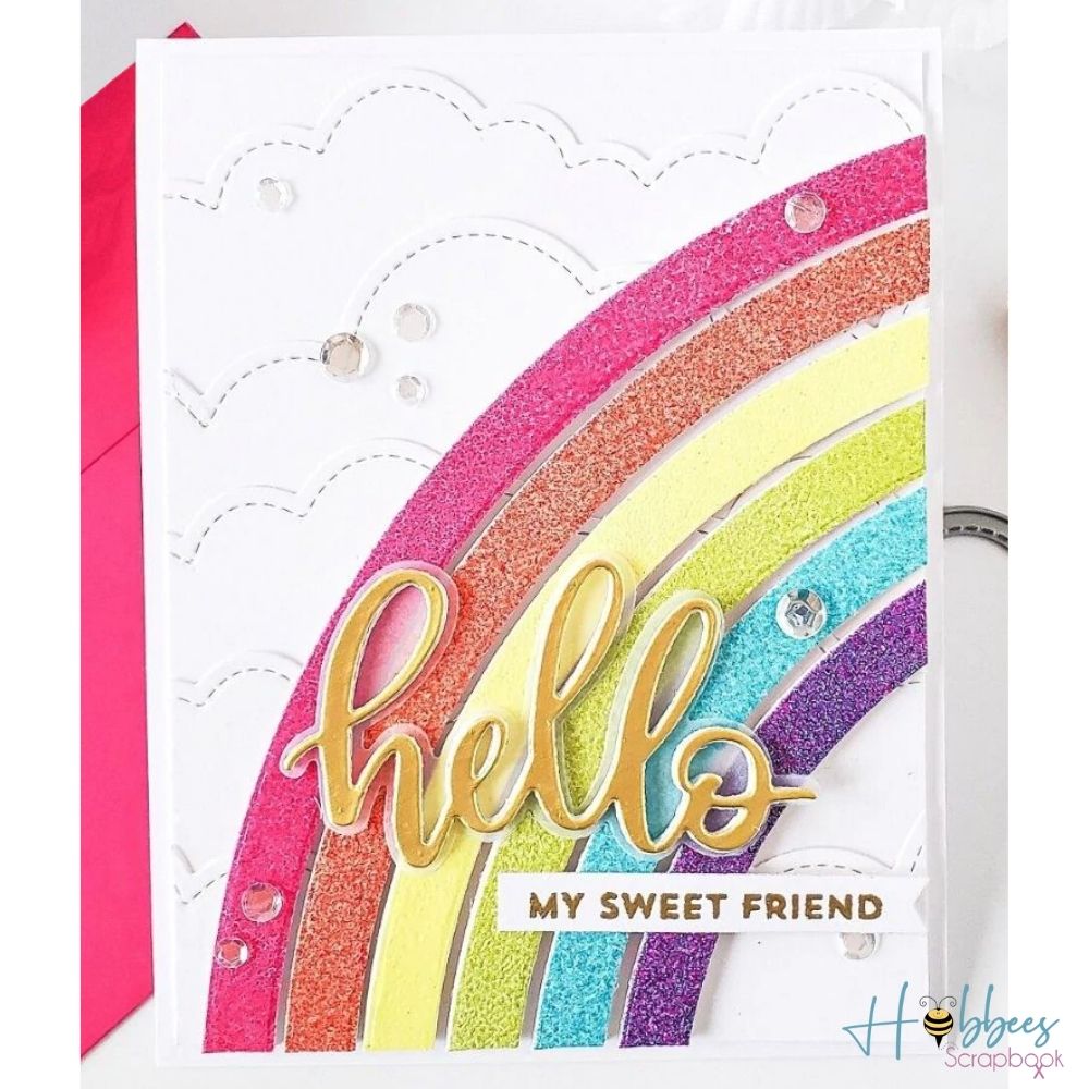 Love Is The Drug Embossing Powder / Polvo de Embossing Rosa Fuerte Translúcido Polvos de Embossing Wow!