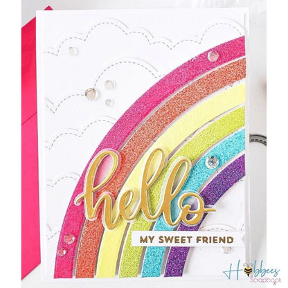 Love Is The Drug Embossing Powder / Polvo de Embossing Rosa Fuerte Translúcido Polvos de Embossing Wow!