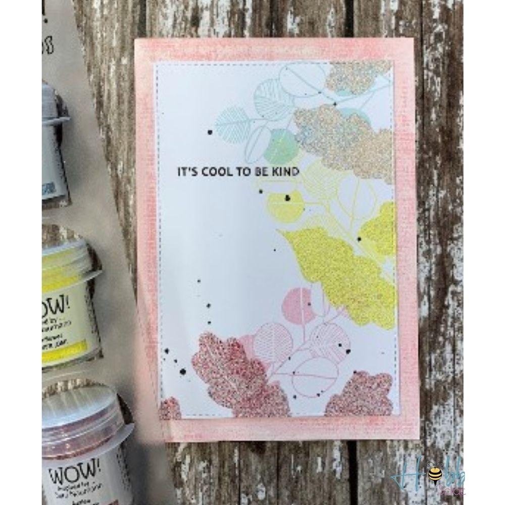 Azalea Embossing Powder / Polvo de Embossing Rosa Opaco Polvos de Embossing Wow!