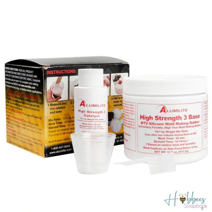 High Strength 3 Liquid Mold Making Rubber / Goma líquida para moldear Descontinuado Alumilite