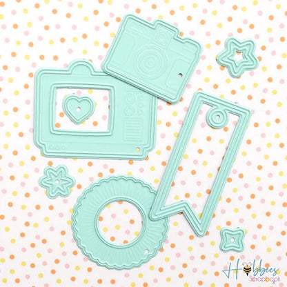 Especial Die Set / Set de 9 Suajes Especial Descontinuado American Crafts
