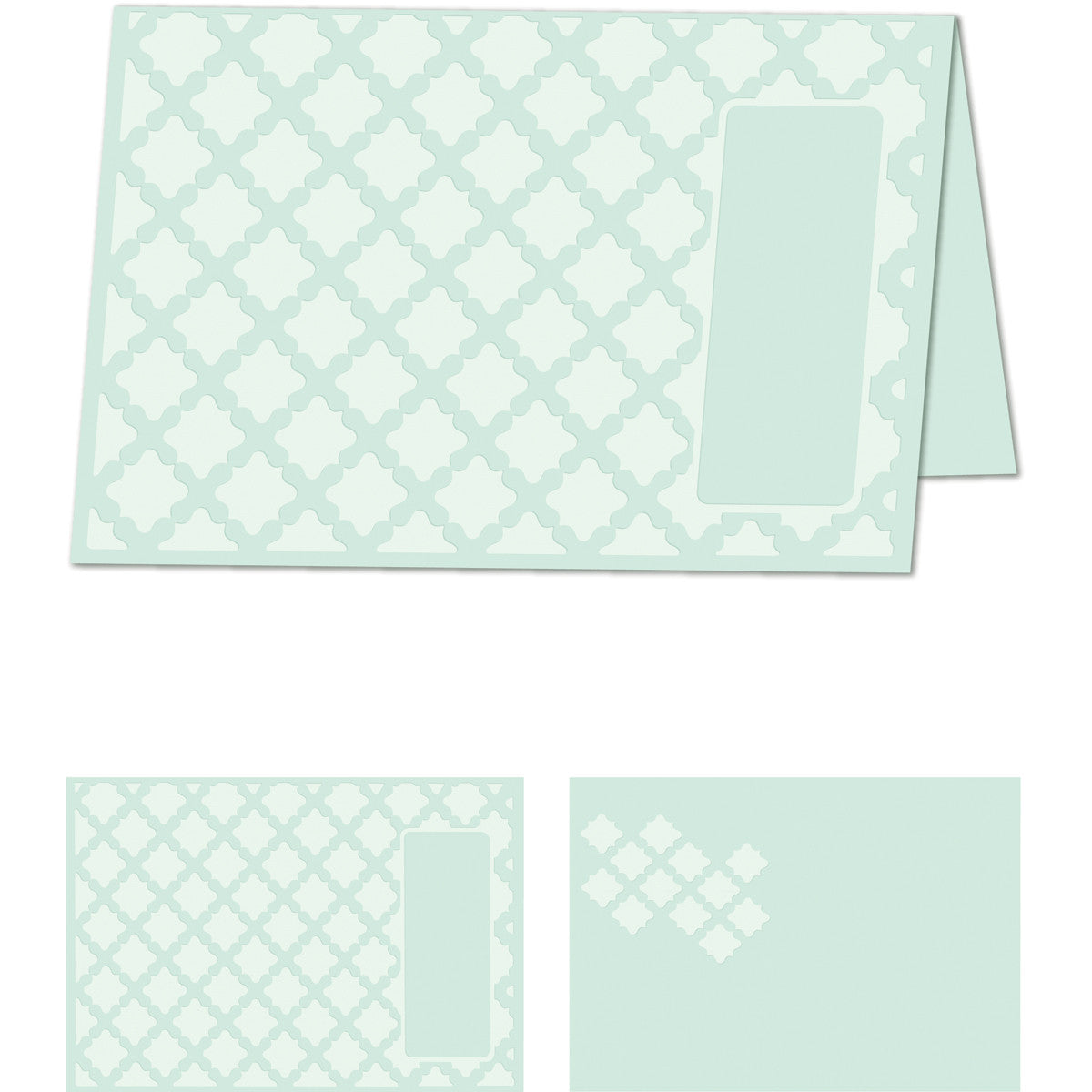 XL Gracious Argyle / Folder de Grabado Fondo de Cuadro Descontinuado Teresa Collins