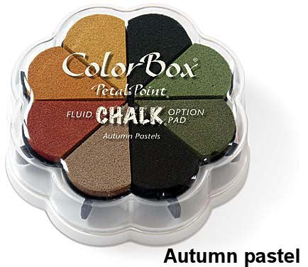 Petal Point Autumn Pastel Chalk Ink Pad / Cojines de Tinta para Sellos Descontinuado Colorbox