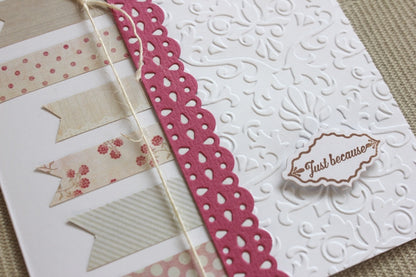 Classic Petal Dies and Emboss / Suaje y Realce Pétalos Clasicos Descontinuado Spellbinders