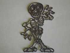 Happy Skeleton Die / Suaje de Corte Esqueleto Feliz Descontinuado Yvonne Creations