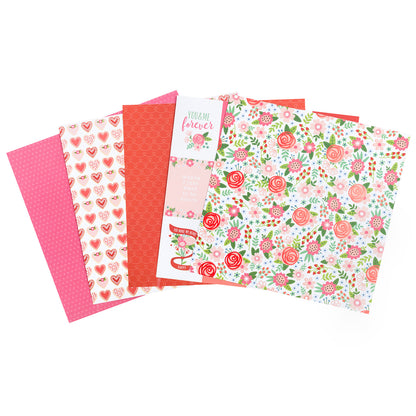 Paper Pad Loves Me / Block de Papel Amor Descontinuado Pebbles