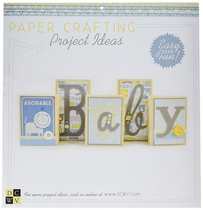Little Mister Cardstock Stack / Block de Cartulina Decorada Niño Papel DCWV