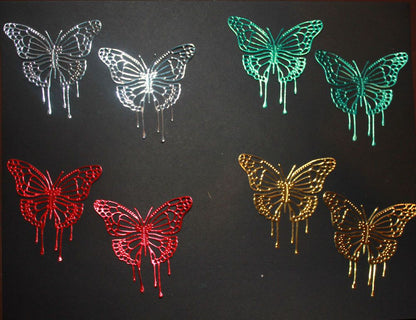 Dripping Butterfly Die / Suaje de Mariposa Goteando Descontinuado Cheery Lynn Designs