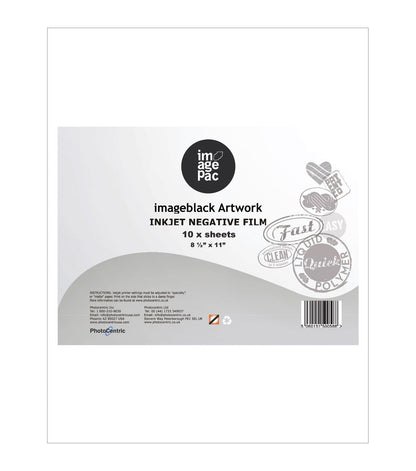 Stamp Maker Inkjet Negative Film / Repuestos de Acetato Imprimible para Hacer Sellos Descontinuado Image Pac