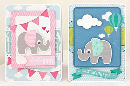 Elephants Dies / Suajes de Elefantes Descontinuado Kaiser Craft