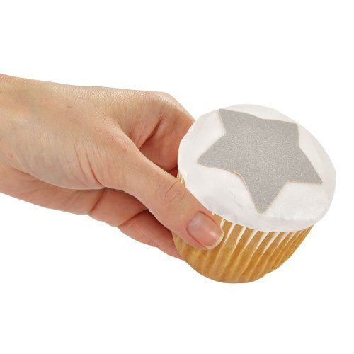 Hoja de Papel Comestible Plata / Sugar Sheet Shimmering Silver DESCONTINUADO Wilton