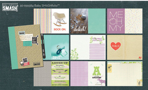Smash Baby Style / Cuaderno tipo Diario o Agenda Smash Descontinuado K &amp; Company