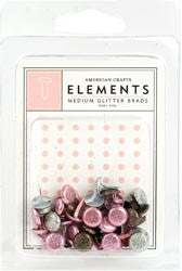 Baby Girl Medium Brads Descontinuado American Crafts