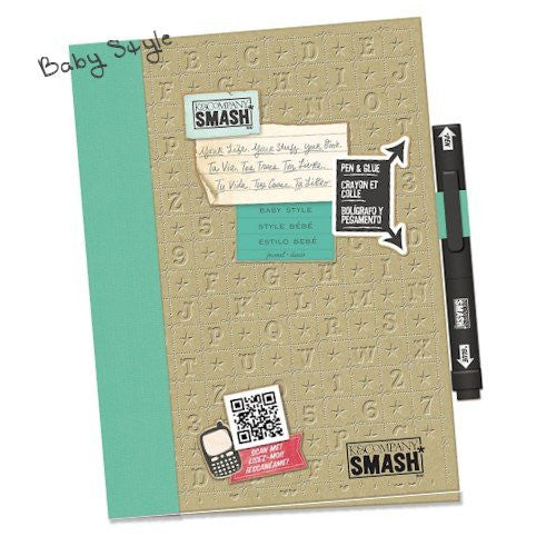 Smash Baby Style / Cuaderno tipo Diario o Agenda Smash Descontinuado K &amp; Company