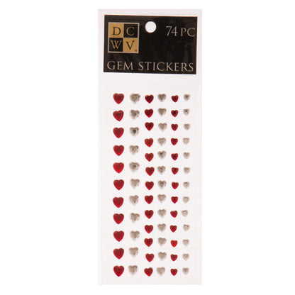 Heart Gem Stickers / Gemas Adhesivas de Corazón Descontinuado DCWV