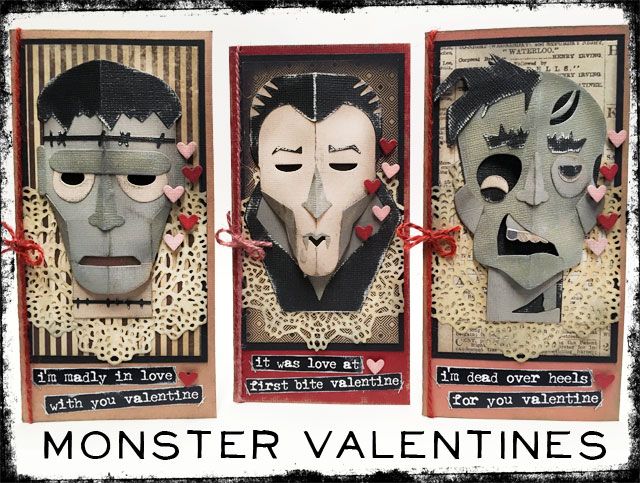Thinlits Dies By Tim Holtz 8 Pkg Vampire / Suaje de Vampiro Descontinuado Sizzix