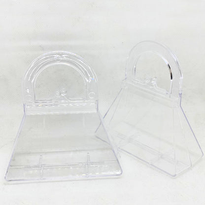 Mini Purse Clear Box / 5 Mini Bolsitas de Acrílico Descontinuado Darice
