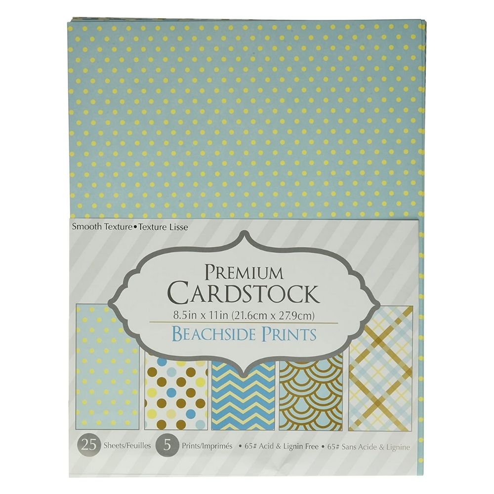 Beachside Cardstock Pack / Paquete Cartulina Tonos Playeros Descontinuado Darice
