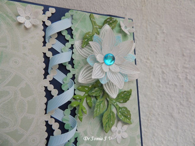 Beaded Ruffle Edge Punch / Perforadora de Orillas Onditas con Bolitas Descontinuado Martha Stewart