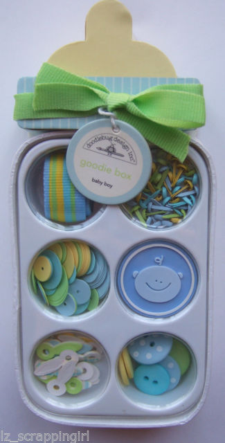 Goodie Box Baby Boy / Caja de regalo para Bebe Descontinuado Doodlebug