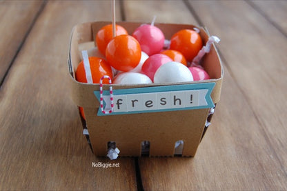 Suaje de Corte de Caja de Cesta / Berry Container Descontinuado LifeStyle Crafts