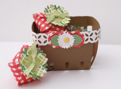 Suaje de Corte de Caja de Cesta / Berry Container Descontinuado LifeStyle Crafts