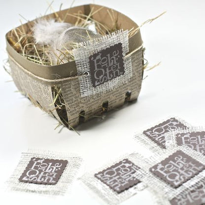 Suaje de Corte de Caja de Cesta / Berry Container Descontinuado LifeStyle Crafts