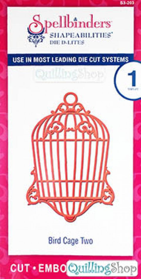 Suaje de Corte de Jaula / Bird Cage Two Descontinuado Spellbinders
