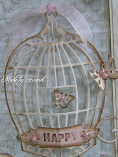 Suaje de Corte de Jaula de Pajaro / Bird Cage Descontinuado Cheery Lynn Designs
