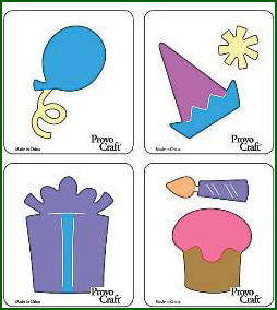 Suaje de Corte de Fiesta / Birthday Anniversaire Descontinuado Cuttlebug