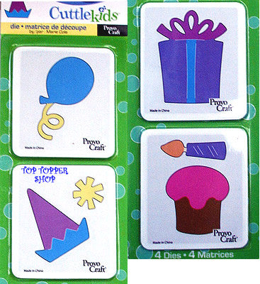 Suaje de Corte de Fiesta / Birthday Anniversaire Descontinuado Cuttlebug