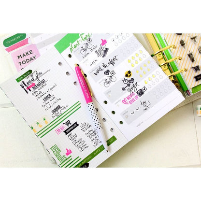 Heidi Swapp Stickers Transparent Numbers / Estampas de Numeros Transparentes Stickers Heidi Swapp