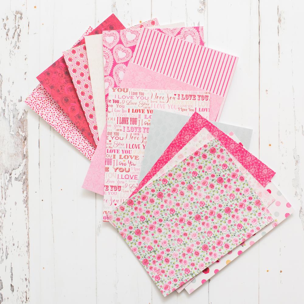 Count The Ways Paper Pad / Block de Papel Amor 6x8" Descontinuado BoBunny