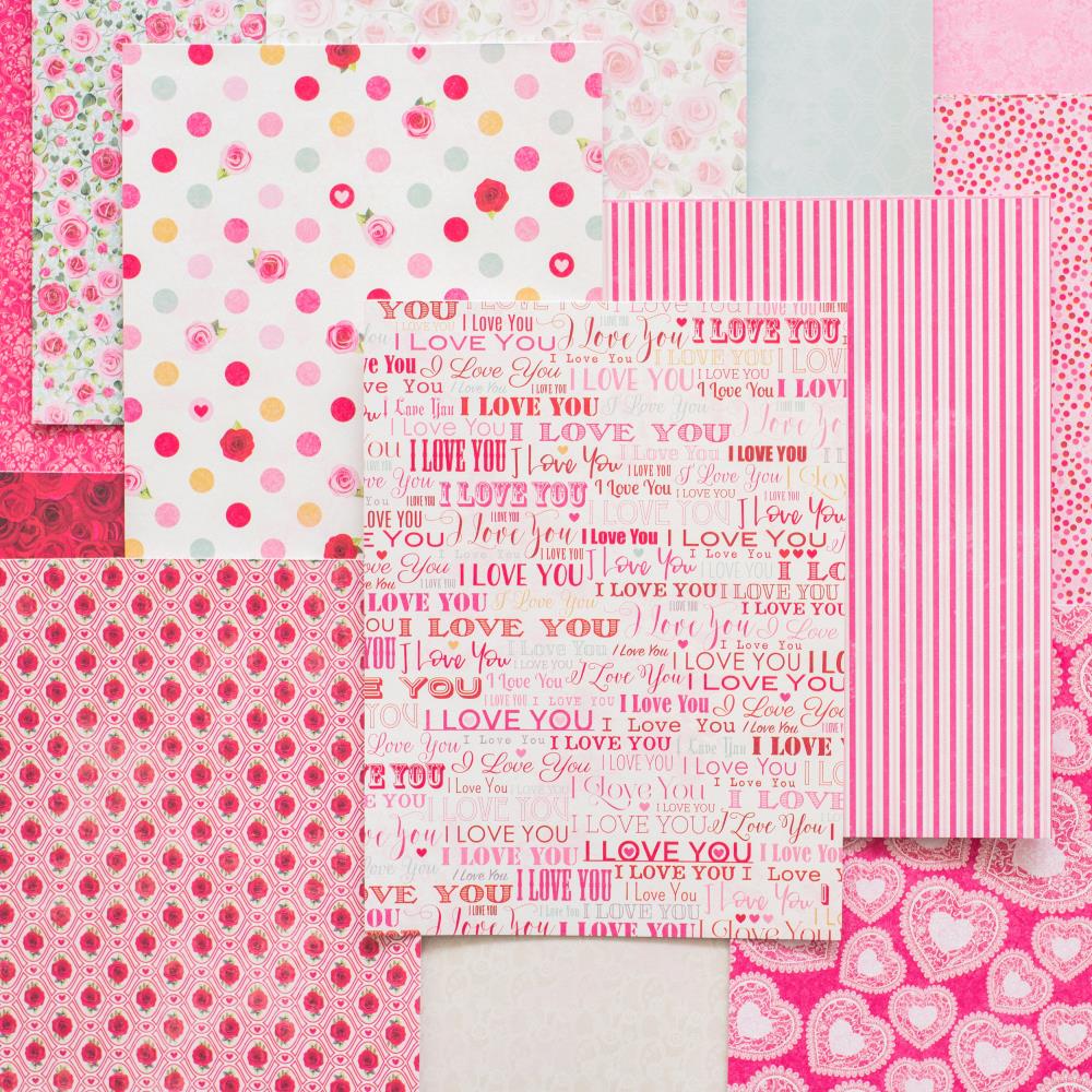 Count The Ways Paper Pad / Block de Papel Amor 6x8" Descontinuado BoBunny