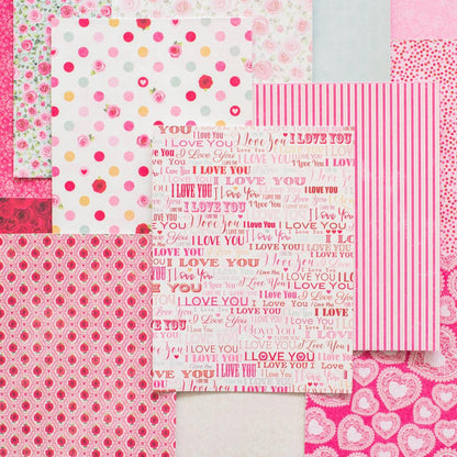 Count The Ways Paper Pad / Block de Papel Amor 6x8" Descontinuado BoBunny