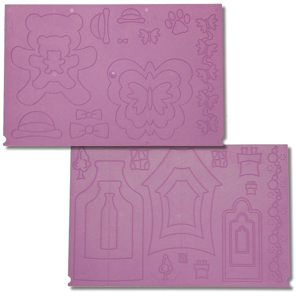Celebration Embossing Boards Kit / Kit de Tablas para Hacer Manualidades Descontinuado Crafter&