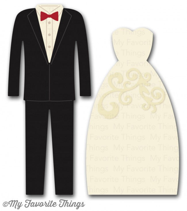 Suaje de Corte de Novios / Bride &amp; Groom Descontinuado Die Namics