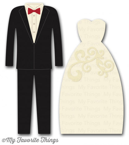 Suaje de Corte de Novios / Bride &amp; Groom Descontinuado Die Namics