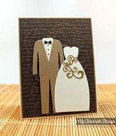 Suaje de Corte de Novios / Bride &amp; Groom Descontinuado Die Namics