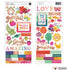 Cardstock Stickers Truly Grateful / Estampas de Cartulina Agradecimiento Descontinuado Pink Paislee