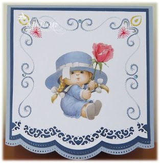 Suaje de Corte de Bordes / A2 Scalloped Borders One Dados de Corte / Suajes / Troqueles Spellbinders