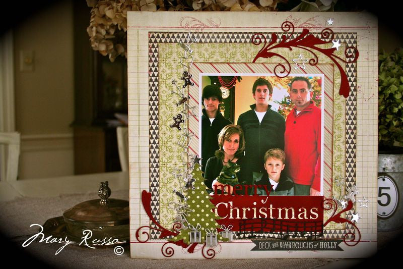 Suaje de Corte de Bordes de regalos / Holiday Goodie Border Descontinuado Memory Box