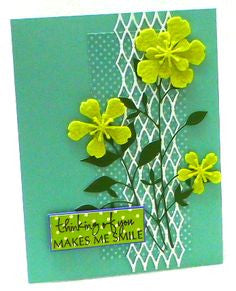 Suaje de Corte de Fondo de Reja / Trellis Border Descontinuado Memory Box