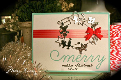 Suaje de Corte de Bordes de regalos / Holiday Goodie Border Descontinuado Memory Box